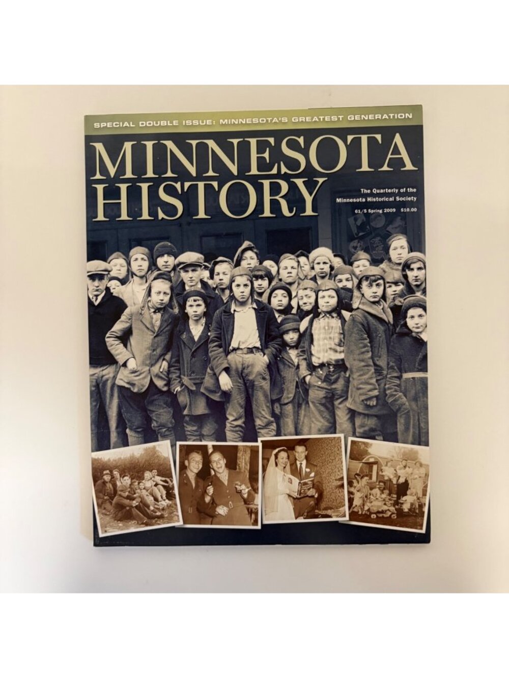 Minnesota History Special Double Issue Spring 2009 Softcover Book